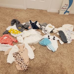 Over 38 items- Newborn baby girl bundle